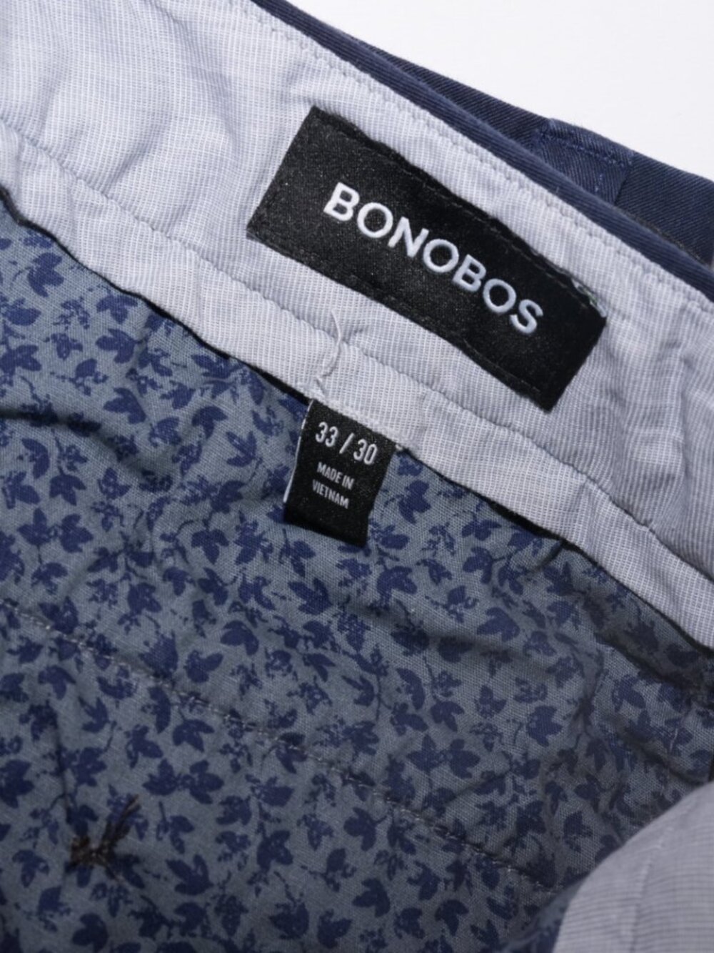 Bonobos Stretch Washed Chino 2.0 Navy 33x30